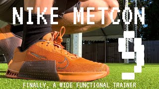 NIKE METCON 9 Finally a wide functional trainer nike nikemetcon9 hybridtraining crossfit [upl. by Alakim]