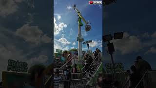 Das Chaos Pendel auf der rheinkirmes düsseldorf 2024  kirmes thrillride shorts [upl. by Kcam]