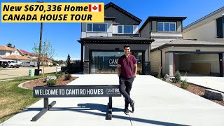 New Canadian House 670336 Full Home Tour Life In Canada Houses in Edmonton Alberta [upl. by Orazio401]