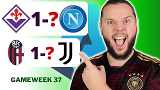 Serie A Gameweek 37 Predictions amp Betting Tips [upl. by Ennayram884]