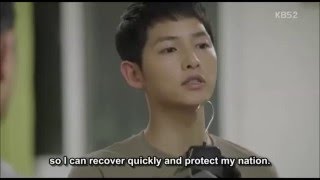 Descendant of the Sun Episode 1 Cut quotYoo Si Jin manly tonequot ♥ [upl. by Mcwilliams]