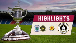 HIGHLIGHTS  Lothian Thistle Hutchison Vale 12 Edinburgh City  Scottish Cup 202122 Third Round [upl. by Nairda]