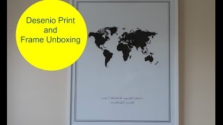 Desenio review and unboxing A home decor haul ad [upl. by Setiram319]