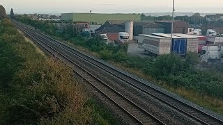 live footage of bridgwater railway bridge part 7 kings down sunset [upl. by Acsisnarf759]