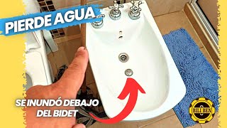 💧quotEL BIDET PIERDE AGUAquot y se hizo una pileta abajo [upl. by Glynda780]