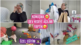 KONUŞMA 🥺 GELEN DOĞUM GÜNÜ HEDİYELERİNİ GÖSTERDİM DEV HEDİYE AÇILIMI YAPTIK İYİKİ VARLAR 🤲🏻 [upl. by Whitford]