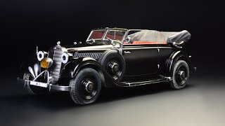 Mercedes 320 Convertible  Heydrich Anthropoid  135 ICM Car Model [upl. by Baily]