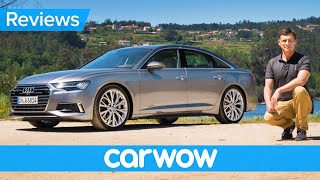 New Audi A6 2019 review – see why its better than a BMW 5 Series and Mercedes EClass [upl. by Frohman]