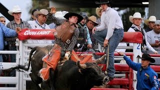 Bullriding at the Clovis Rodeo [upl. by Daberath]