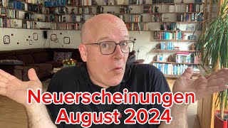 Buch Neuerscheinungen August 2024  10 interessant klingende Krimis und Thriller [upl. by Serdna]