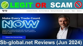 Sb global net Reviews  Jun 2024 Beware of Scam Watch Now [upl. by Leroj]