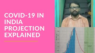 Projection of COVID19 cases in India with latest statistics explained [upl. by Joliet792]