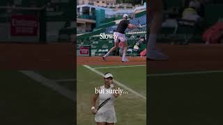 Slowly but surely  ATP amp WTA Motivation tennis motivational athlete [upl. by Angeli]