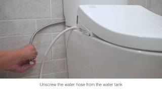 TOTO WASHLET Installation General [upl. by Quinlan]