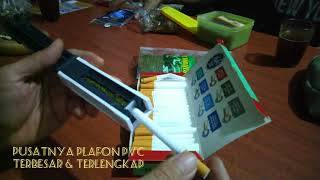 Alat dan Cara Linting Tembakau untuk Rokok Filter [upl. by Thorlie]