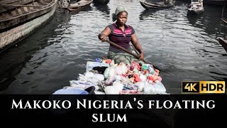 Makoko Nigeria’s floating slum Amazing Places 4K [upl. by Nosylla]