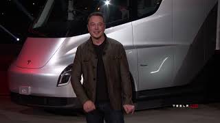 Tesla Semi amp Roadster Unveil [upl. by Klapp]