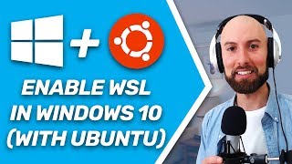 How to Install amp Enable WSL in Windows 10  how to access files [upl. by Retse]