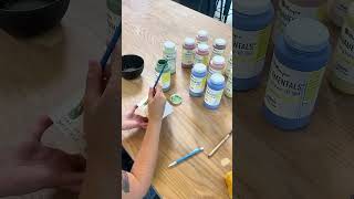 Making Underglaze Test Cylinder pottery tipsandtricks ceramicsstudio [upl. by Clyde175]