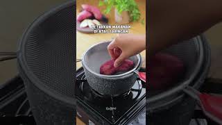 Hacks kukus makanan tanpa kukusan endeus shorts food cooking tipsdapur tipsmasak kuliner [upl. by Rodrigo]