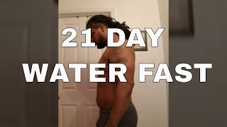 21 Day Water Fast  My Results and Experience  Mental Focus  Weight Loss  Is It Healthy To Fast [upl. by Hasen283]