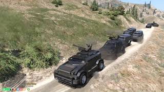 Forces spéciales en zone Hostile face aux terroristes 🚨🚨baylife fivem gta roleplay gtarp gtav [upl. by Naget]