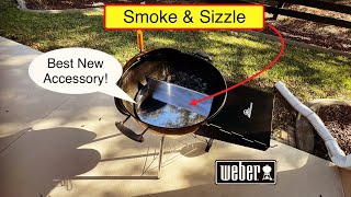 Weber 22” Kettle Turned into an Offset Smoker using the Flame Tech Smoke and Sizzle  Boston Butt [upl. by Roderick]