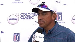 Jaime Clavijo habla de su juego en la Ronda 3 del Volvo Colombian Classic [upl. by Necyla]