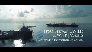 Bertam FPSO amp Wellhead Platform underwater inspection [upl. by Pain]