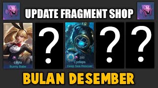 UPDATE FRAGMENT SHOP amp HERO FRAGMENT BULAN DESEMBER [upl. by Hammerskjold]