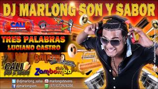 Tres Palabras  Luciano Castro  DJ Marlong Son y Sabor [upl. by Landrum]