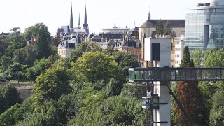 Luxemburg Panoramaaufzug Pfaffenthal Oberstadt [upl. by Dorelle]