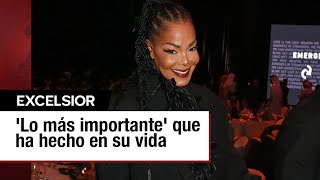 Janet Jackson asegura que ser madre es lo más importante que ha hecho en su vida [upl. by Valda]