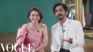 Aditi Rao Hydari amp Siddharth Tell The Truth with Vogue [upl. by Hailat661]