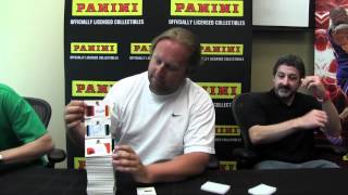 Video DallasArea Collector Claims Worlds Longest Trading Card at Panini America HQ [upl. by Ramses]