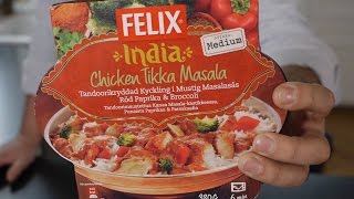 Jag testar Felix Chicken Tikka Masala  NYHET [upl. by Annaitsirhc]