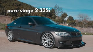 Pure Stage 2 E92 BMW 335i  The Perfect Daily Driver [upl. by Stander799]