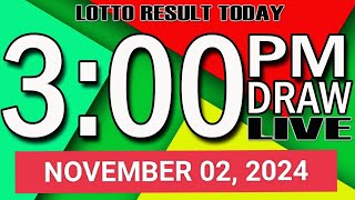 LIVE 0300PM STL LUZON MINDANAO RESULT NOV 02 2024 bukidnonswer3 bukidnonswer4 gensanswer3 [upl. by Ahsini]