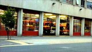 AVON FIRE amp RESCUE SERVICE TURNOUT FROM TEMPLE [upl. by Eibber359]