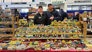 HUGE VINTAGE TOY SETUP  Shepton Mallet Toyfair MY STALL [upl. by Sashenka472]