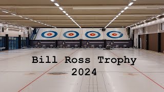 Bill Ross Trophy 2024 Draw 8 Sheet C amp D [upl. by Ettesil]