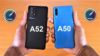 Samsung Galaxy A52 Vs Galaxy A50 Speed Test [upl. by Boyt]