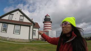 A day in Lubec Maine Roaming around short filipina [upl. by Rochella967]