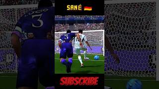 Op goal by SANÉ 🇩🇪😱easports fifamobile shots ytshorts football fyp youtube shots [upl. by Adamsun]