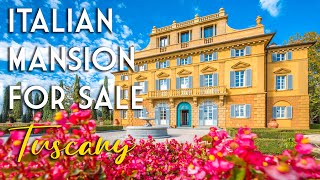 VILLA FATTI  RESTORED MANSION FOR SALE IN SANSEPOLCRO TUSCANY  ROMOLINI [upl. by Idnac918]