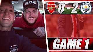 Arsenal 0 vs 2 Man City  We Have To Keep Our Heads Up  Matchday Vlog [upl. by Odom558]