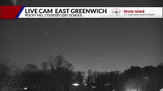 VIDEO NOW Meteor shower seen in East Providence sky [upl. by Carlynne]