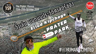 วิ่งเล่น บนถนนสายประวัติศาสตร์ MARATHON SUB 2 ของ Eliud Kipchoge Prater Park Vienna Austria [upl. by Eiddam]