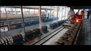 Brake Disc amp Drum Automatic Casting Production line [upl. by Akineg]