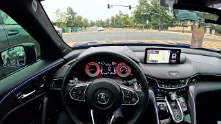 2022 Acura TLX ASPEC POV Drive  SouthOCCarsCoffee  I got a Go Pro [upl. by Ttevy]